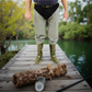 Horne's Green Thigh boot Wader Standard Pimple Sole